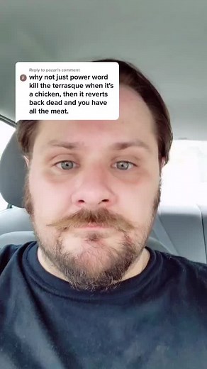 Reply to @pazzn #dnd #dnd5e #dungeonsanddragons #ttrpg #dndtiktok #dndfam #dnddm #tarrasque #polymorph #powerwordkill