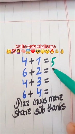 Maths Quiz Challenge 😎🧠💯❤ #maths #shorts #quiz #education