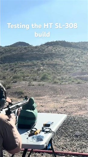 3D printed SL-308 lower from Hoffman tactical BCA upper #3dprinting #guntube #3d2a