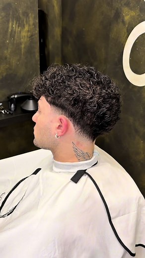Mastering the Curly Taper Fade Haircut
