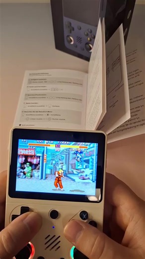 RG36 Pro (RGB-Licht) Retro-Handheld #unboxyourdeals #WeihnachtsDeals #gaming