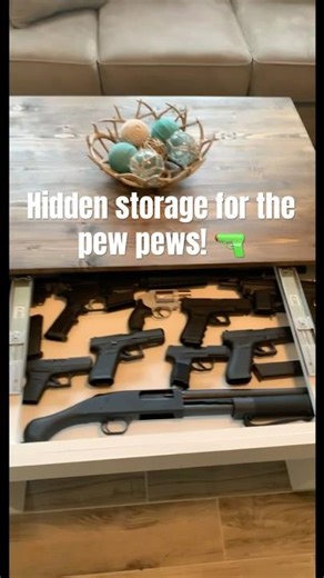 Quick access 🔒 lockable gun storage for your firearms