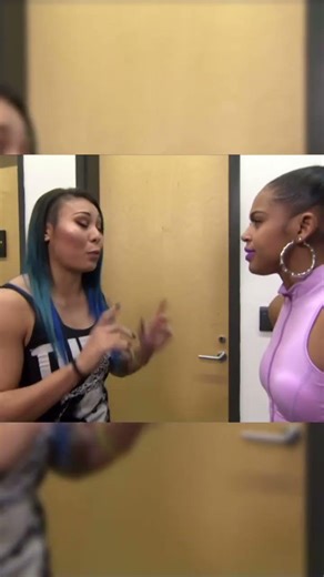 I love when bianca used to target Mia for no reason back in nxt😂 #wwe #biancabelair #fypyoutube