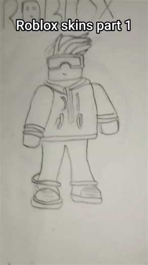 roblox skins part 1 #art #drawing #roblox