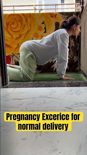 Pregnancy Excerice for normal delivery #minivlog #pregnancy #momtobe #normaldeliverystory