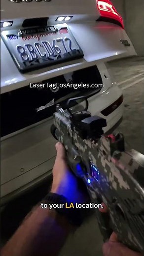 Watch This Epic Laser Tag Battle in LA 🎯✨