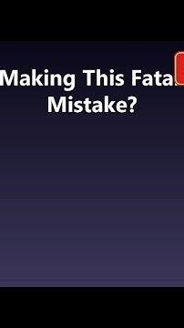 Are You Making This Fatal Uniswap Mistake?