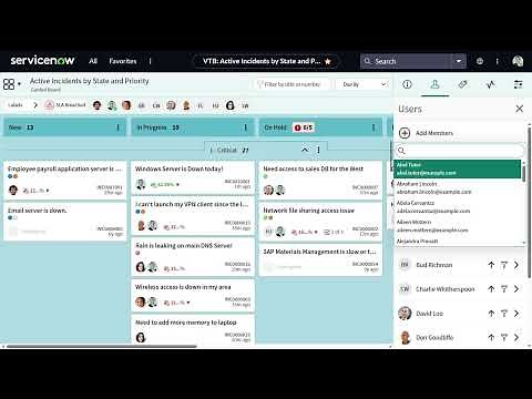 Managing Tasks with ServiceNow Visual Task Board (VTB)