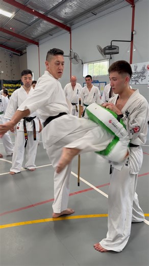 Tsuyoshi Murase on Instagram: "‘Hiza-Geri (Knee Kick)’ secrets revealed by Tsukamoto Norichika Shihan — the greatest knockout artist in Kyokushin Karate history. 極真空手史上最高のKOアーティスト＆世界王者【塚本 徳臣】師範、「中段膝蹴り」の秘技を公開！ @ Shinkyokushin Australia National Camp 2025 #shinkyokushin #shinkyokushinkai ##shinkyokushinaustralia #新極真 #新極真会 #kyokushin #kyokushinkarate #極真 #極真空手 #karate #空手"
