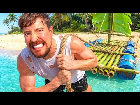 Trapped on island until we made a boat