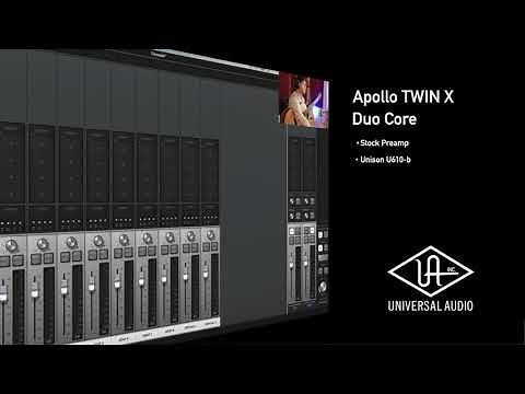 How to record acoustic guitar ( fingerstyle ) - APOLLO TWIN X