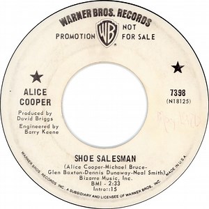 Alice Cooper - Shoe Salesman / Return Of The Spiders