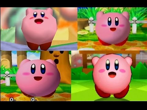 Smash Bros Series: Evolution of Taunts and Graphics Comparison (Original 12 Characters)