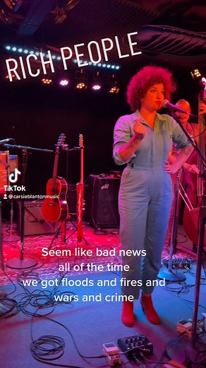 35K views · 1.7K reactions | This song is about capitalism, try not take it personally. Except Elon 螺 | Carsie Blanton | Facebook