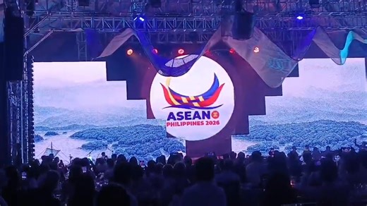 𝗢𝗳𝗳𝗶𝗰𝗶𝗮𝗹 𝗹𝗼𝗴𝗼 𝗳𝗼𝗿 #𝗔𝗦𝗘𝗔𝗡𝟮𝟬𝟮𝟲 LOOK: The official logo of the Philippines' chairship of ASEAN 2026 was unveiled tonight, Nov. 14, at the national launching of the country's hosting of the 48th and 49th ASEAN Summits, in Foro De Intramuros, Manila. The event is attended by President Ferdinand R. Marcos Jr. and First Lady Liza Araneta-Marcos. | via Harley Valbuena | PTV
