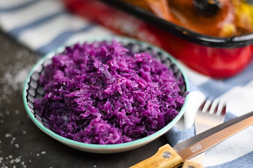 Párolt vöröskáposzta Helga konyhájából