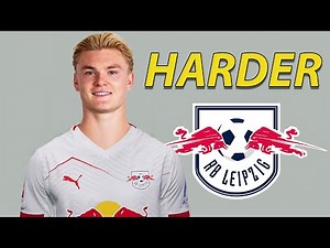 Conrad Harder ● Welcome to RB Leipzig 2025 🔴⚪️🇩🇰 Best Goals & Skills