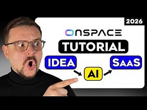 OnSpace AI Tutorial - 2026 | How I Built a SaaS Product Using Only AI