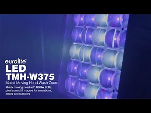EUROLITE LED TMH-W375 Matrix Moving Head Wash Zoom