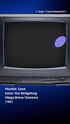 Exploring Marble Zone in Sonic The Hedgehog