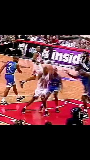 Jordan dunking on Shaq during the 1996 playoffs #teamflightbrothers | Team Flight Brothers: World's Best Dunkers