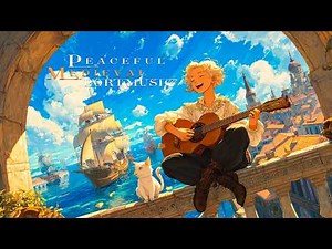 Peaceful Medieval Port Music | Calming Lute & Renaissance Melodies for Focus