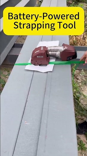 Battery-Powered Strapping Tool