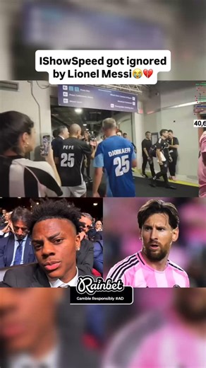 10K reactions · 158 shares | #IshowSpeed couldn’t believe #LionelMessi ignored him | Hip Hop Ties | Facebook