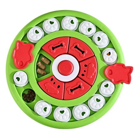 Educational Dog Puzzle Toy, Interactive Treat Dispenser Promotes Cognitive Skills for Dogs, Level 2-3 Challenge Enhances Mental Stimulation, Slow Pet Feeder Bowl Ensures Healthy Eating Habits - Walmart.ca