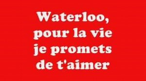 ABBA - Waterloo (French Version)