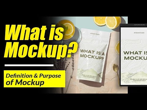 What is Mockup? Complete Concept about Mockup and its Purpose | Graphic Design Tutorials