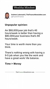 422K views · 181 reactions | Wealth Mindset #personalfinance | The Finance Newsletter .com | Facebook