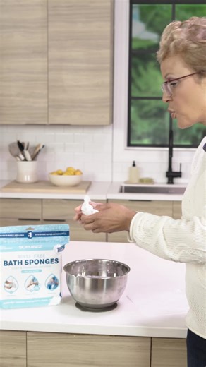 Buy now! Changing the game: SCRUBZZ rinse-free single use shower sponges. | QVC