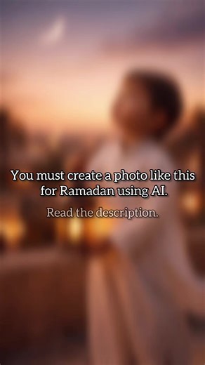 Create Stunning Ramadan Photos for Your Child