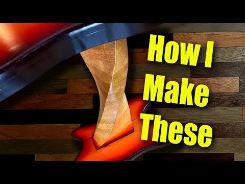 How I Grind a Twisted Table Leg