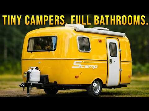Small Campers with BATHROOM You Don’t Need a Truck For