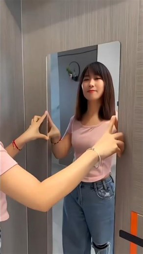 Flexible self adhesive mirror.