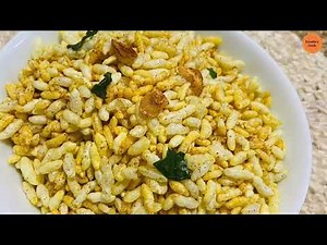 Crispy Puffed Rice | Quick Snack Recipe | Spicy Puffed Rice | Healthy & Crispy Snack | Foodies Cook