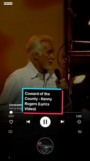 Coward of the County - Kenny Rogers | Lyrics Video