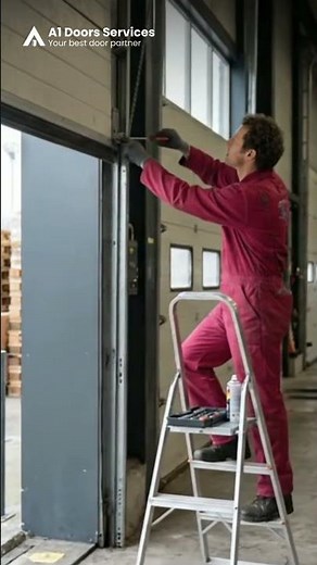 Industrial roll up door repair