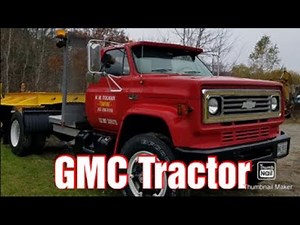 GMC 7000 TRACTOR - New Use For Military First Aid Kit?