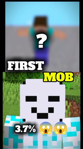 Rarest First MOB Of Minecraft 😱...