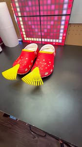 WORLDS FIRST CROC RAKES!🍂👟 #3dprintingmodel #3d #3dprinting #3dprint #3dprinter #3dprinted #3dprints #3dmodel #satisfying #satisfyingvideo #asmr #croc #crocs #crocscharms #crocshoes #rake #rakes #leaves #leavesfalling #leaf #leafs #funny #funnymemes #funnymoments #funnyvideo #awesome #cool | Davidlikestoprint