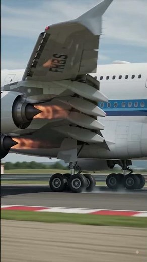Extreme Airplane Landing Skills #b787 #aviation #airplane #aviationlovers #airport #planespotting