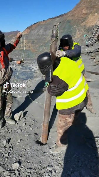 CO2 Rock Blasting - Rilon on TikTok
