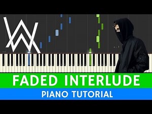 Alan Walker - Faded Interlude | PIANO | Different World | somanshu