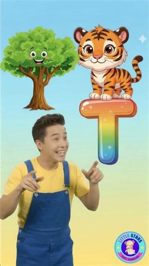 The Letter T Song 🐯 | Phonics & Alphabet Learning for Kids