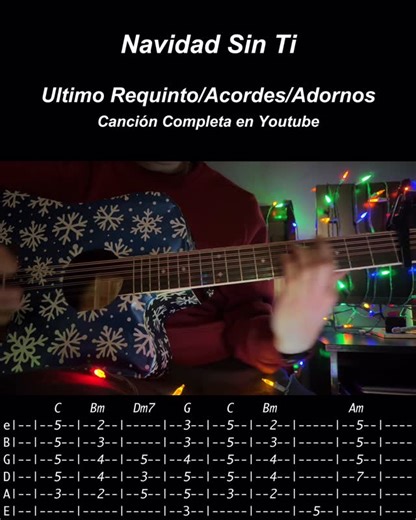@vic_requintos on Instagram: "Navidad Sin Ti - Fuerza Regida Tutorial Tabs - Ultimo Requinto / Acordes / Adornos #requinto #guitarra #regionalmexicano #corridos #fuerzaregida"