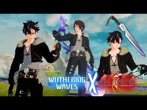 Squall Leonhart Final Fantasy VIII Gameplay In WuWa 3.0 | Brant SKIN COMMISSION ‪@prestonhall6430‬