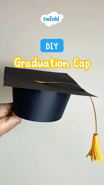 DIY Graduation Caps | Easy End of Year Craft for Kids | Twinkl USA